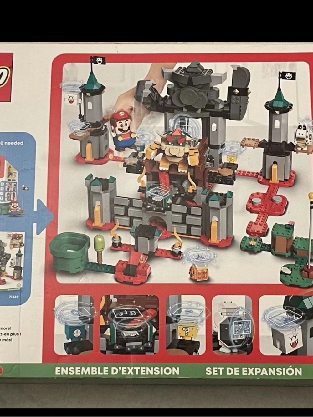 LEGO Super Mario 71369 Bowser’s Castle Boss Battle Open Box Sealed Bags As Is